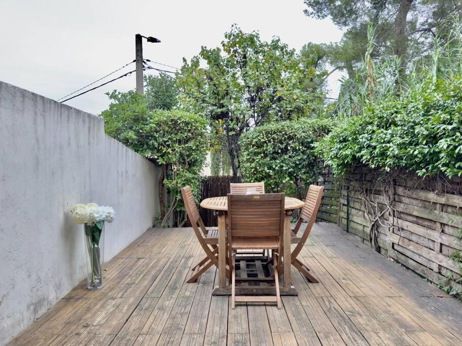 Maison Au Calme 2 Chambres Terrasse Clim Parking Gratuit Montpellier Exterior photo